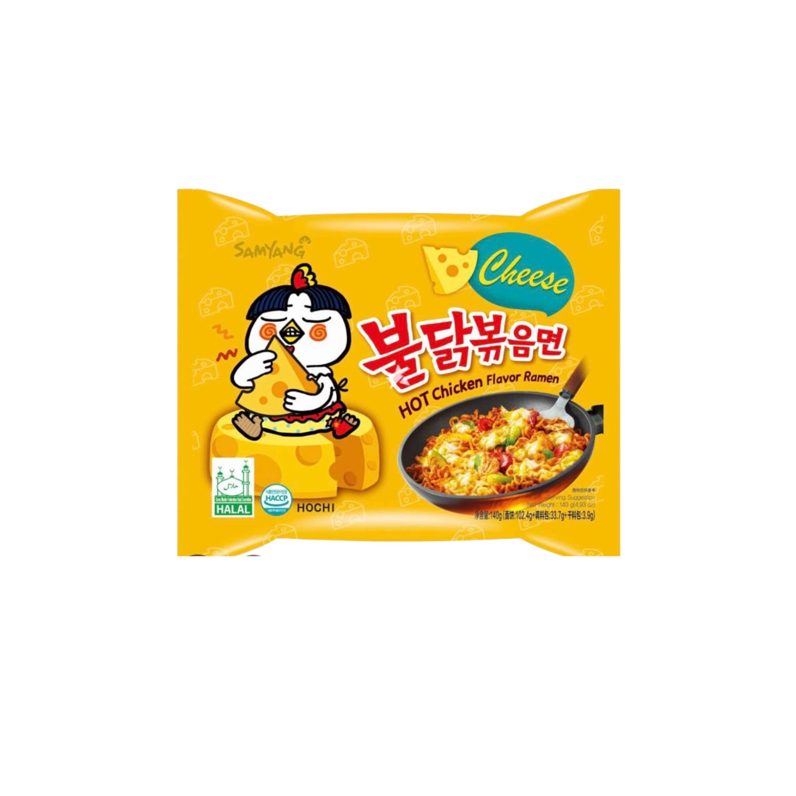 Hot Chicken Ramen Cheese flavour 140 g Samyang